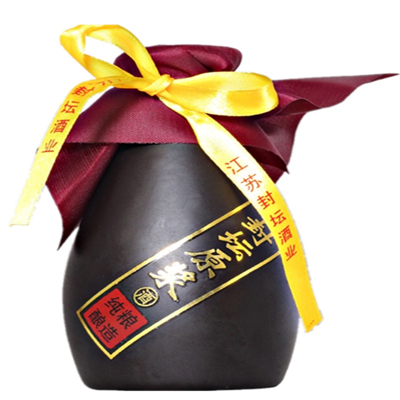 [酒厂自营]江苏洋河镇白酒 精美小瓶 封坛原浆 粮食酒 52度150ml 原浆酒 婚庆喜宴酒水 整箱20瓶 特价 古封檀