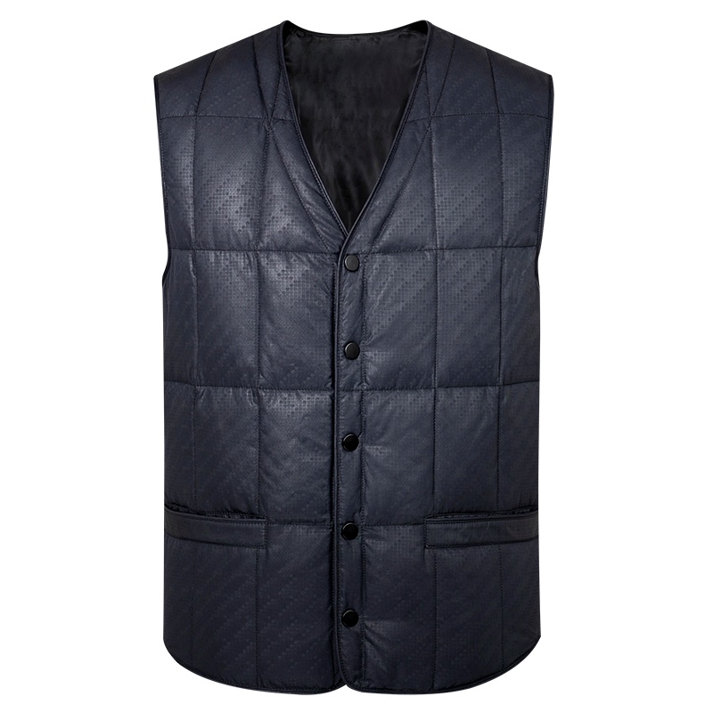 袋鼠(DAISHU)男士秋冬新款羽绒马甲DS18080382