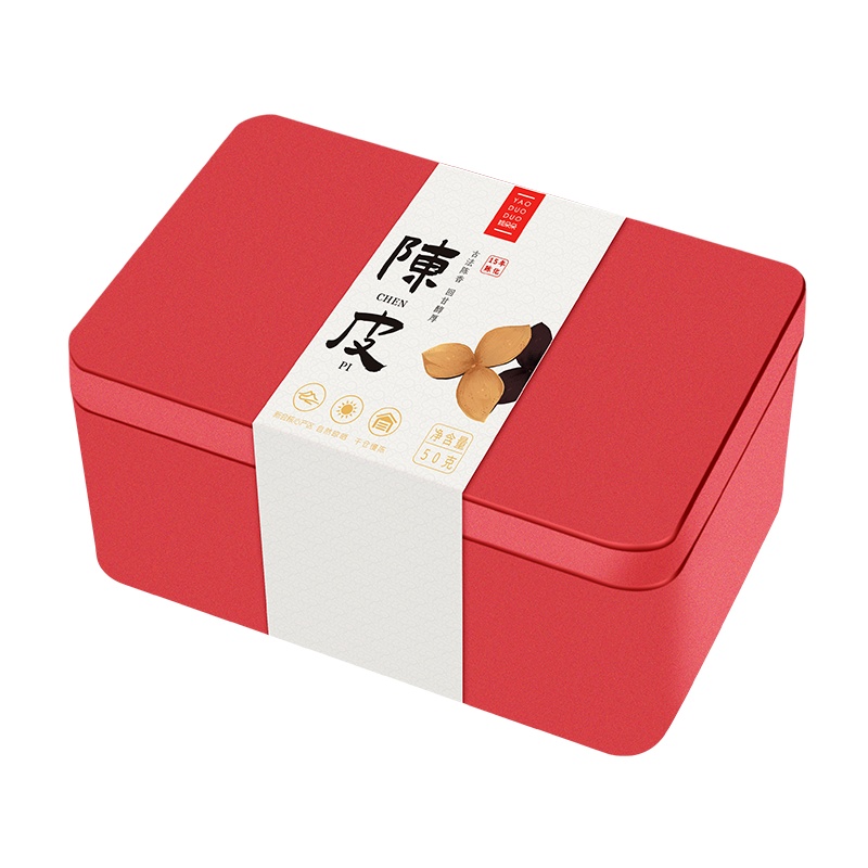 姚朵朵 新会陈皮50g 15年广东新会大红陈皮茶地道陈皮干正品老陈皮干