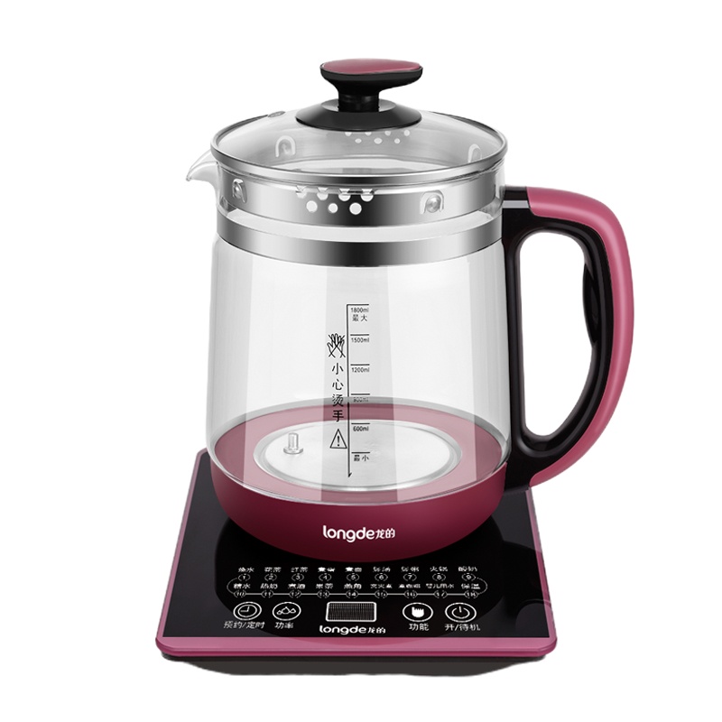 龙的(longde) LD-YS1812 养生壶多功能花茶壶1.8升大容量电水壶