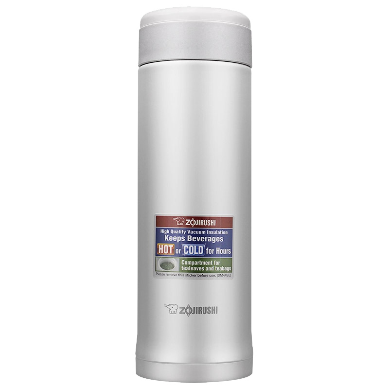 象印(ZO JIRUSHI)保温杯SM-AGE50-WA 日本象印真空保冷保温杯 进口不锈钢情侣水杯子 白色