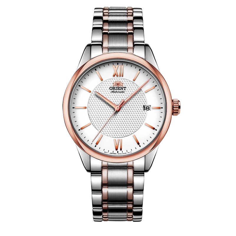 东方双狮(ORIENT)手表日本原装进口经典俊仕系列全自动机械100M防水机械男士腕表RA-AC0012S10D