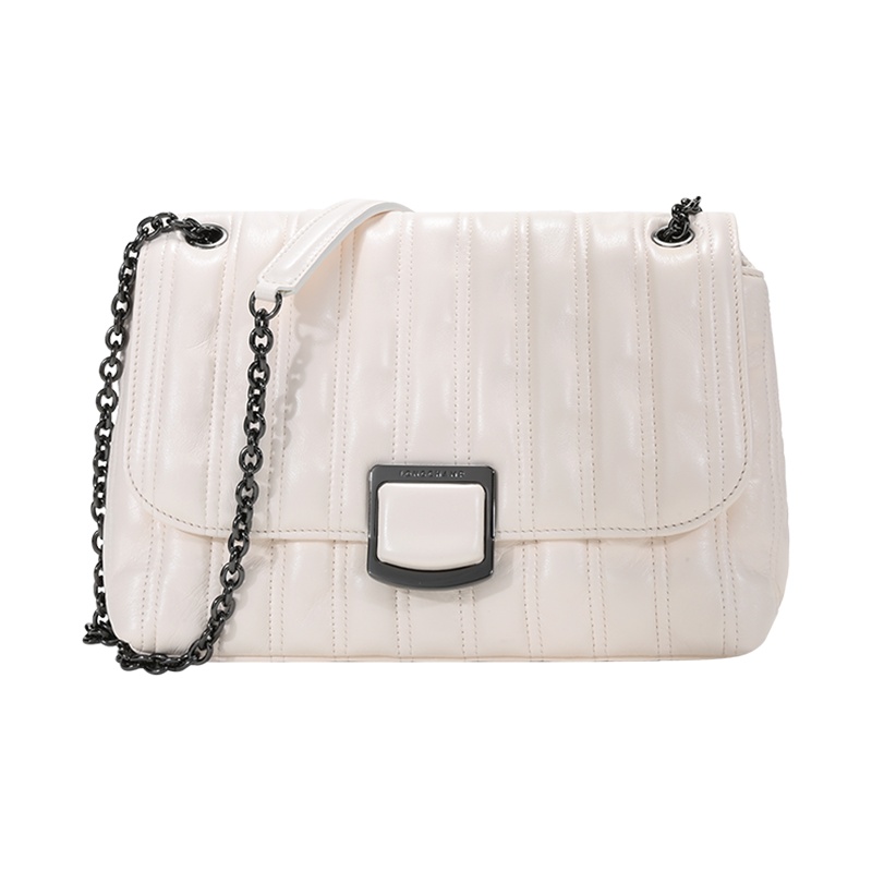 LONGCHAMP 珑骧 女士 BRIOCHE系列羊皮手提单肩斜挎包中号 10131 HVV