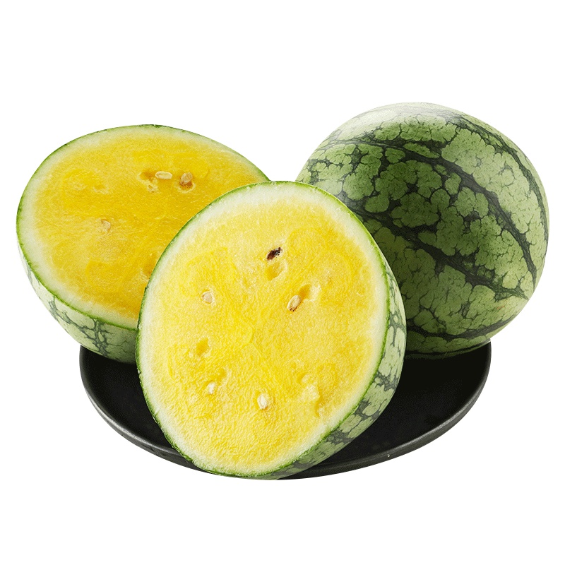 海南特小凤西瓜 黄心西瓜 1个装 1.5kg以上 新鲜水果