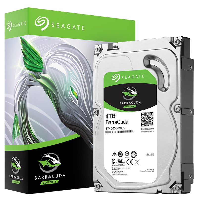 希捷(Seagate)酷鱼系列 4TB 5400转256M SATA6Gb/s 台式机机械硬盘(计价单位:件)(BY)