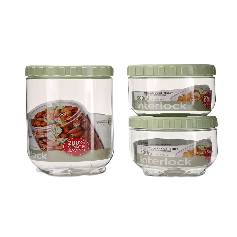 乐扣乐扣INL301S1FU 乐扣乐扣新概念储物罐三件套