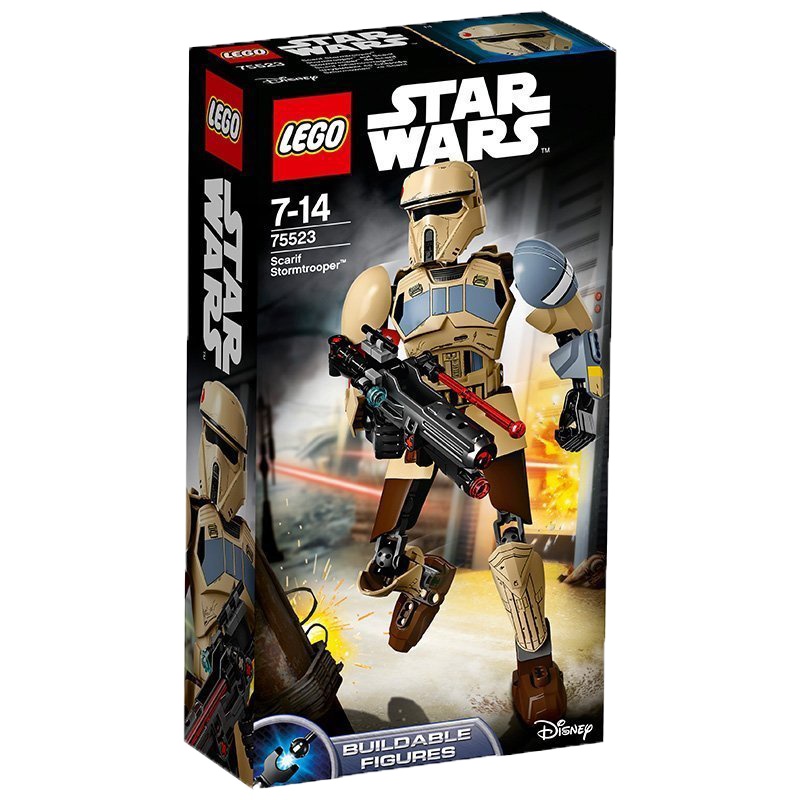 LEGO 乐高 星球大战系列 Scarif(斯卡利夫)风暴骑兵 75523 7-14岁 积木塑料玩具 块数50-100块