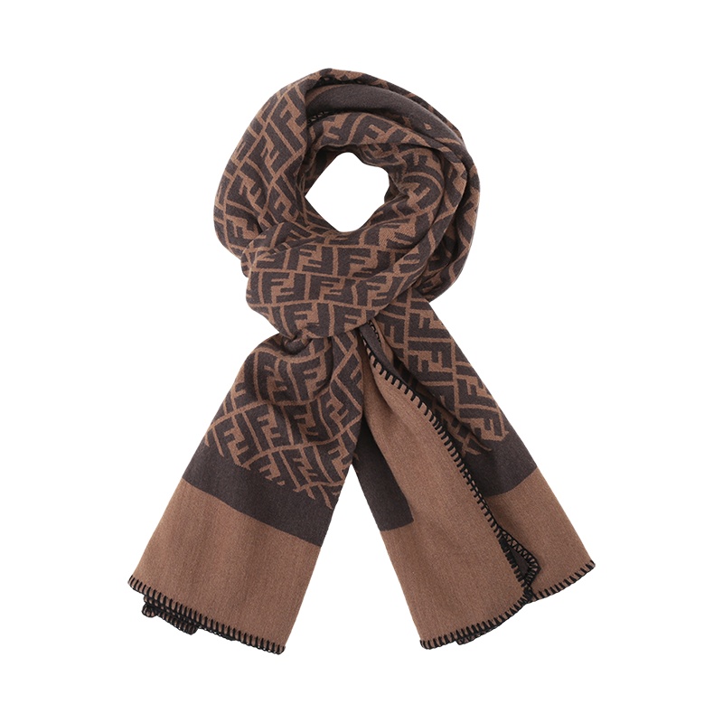 FENDI 男士 羊毛围巾披肩FXS143 AFH8