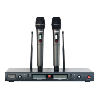 得胜 TS-8909 HH 学校单位工程专用UHF麦克风 双手持话筒 100米远距离U段调频抗干扰高清音质