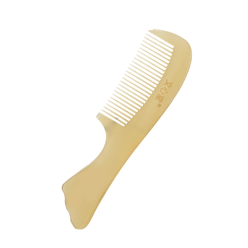 文心堂天然羊角梳以梳为礼匠心制作传统手工打磨