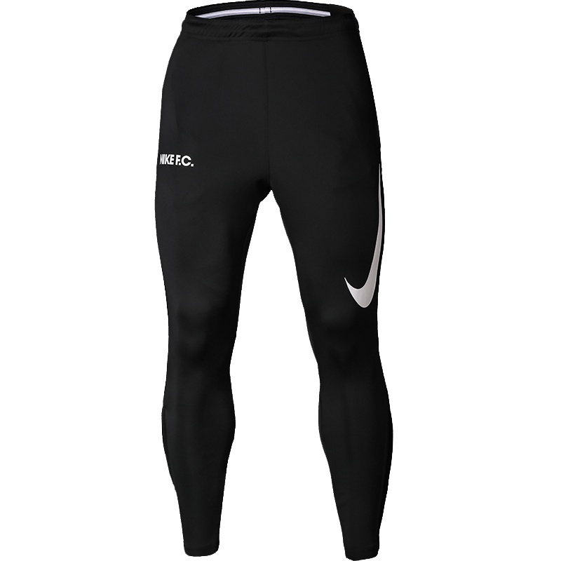 NIKE 耐克官方 FC PANT 足球大logo针织长裤 AQ0668-010