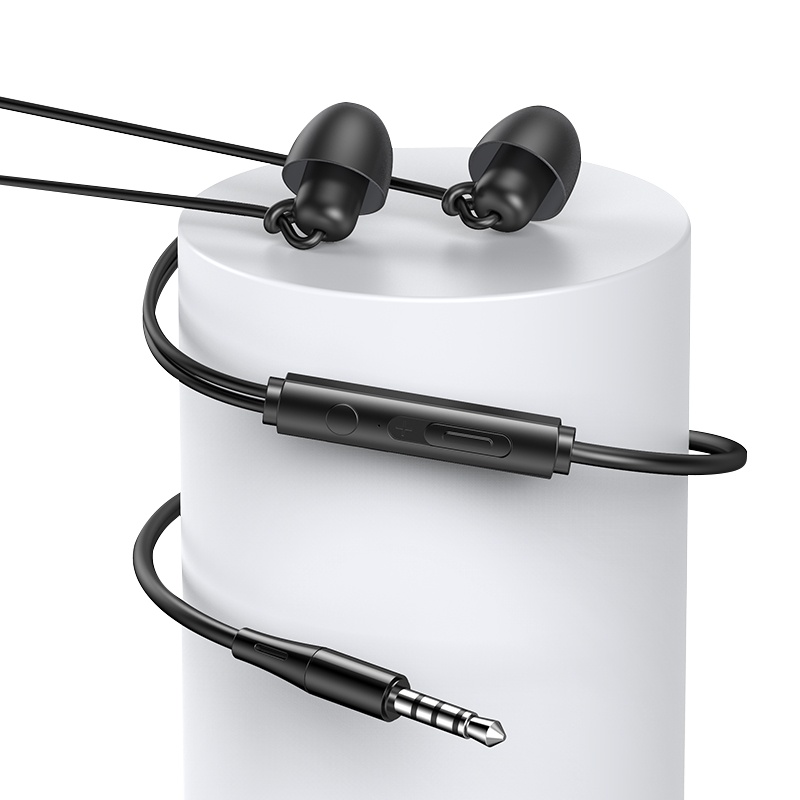 塔菲克(TAFIQ)有线耳机适用苹果7Type-c3.5mm华为vivo小米oppo耳塞/睡眠耳机[经典黑]