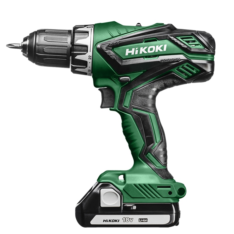 高壹工机 日立 18V充电式电钻 锂电手电钻起子 1.5Ah两电一充 DS18DJL