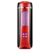 蒂贝Dibe全自动伸缩震动棒女用自慰器具加温加热仿真阳具假阴茎女士电动插炮机免提振动按摩棒女性系列情爱玩具成人情趣性用品