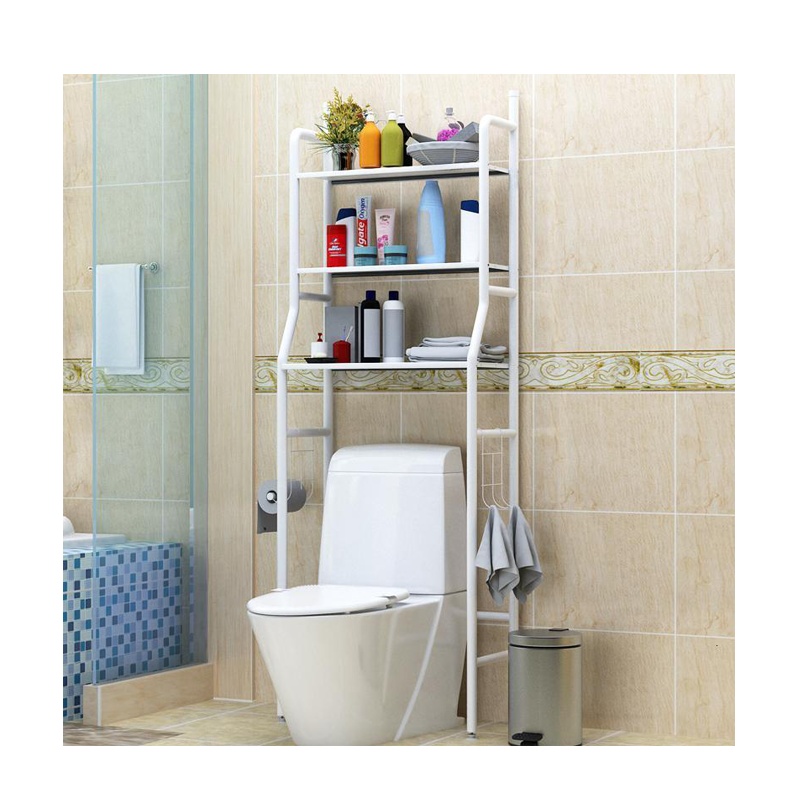 浴室马桶置物架卫生间厨房闪电客落地洗衣机置物架洗手间各种收纳