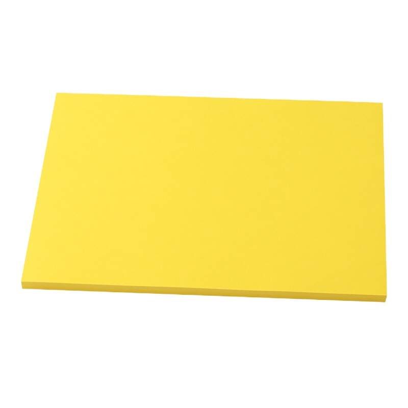 旗舰(FLAGSHIP) A4 彩色复印打印纸 手工折纸 80G 100张/包 柠檬色