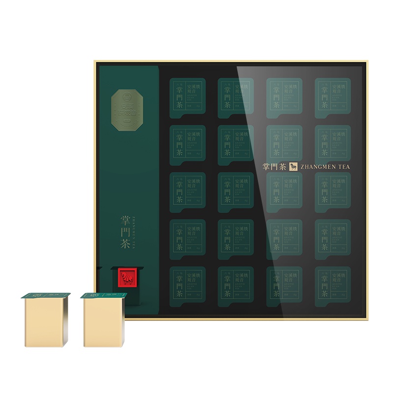 八马掌门茶 安溪原产浓香铁观音赛珍珠 20罐礼盒装80g