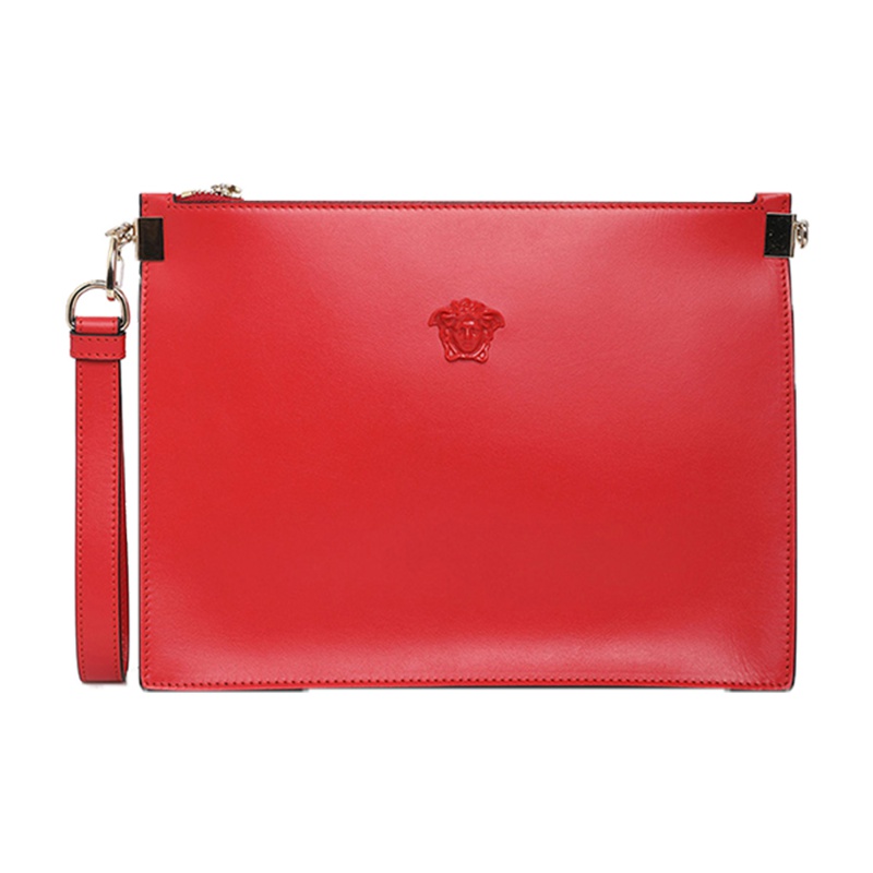 19ss新品 范思哲/VERSACE 女士单肩包 意大利 红色