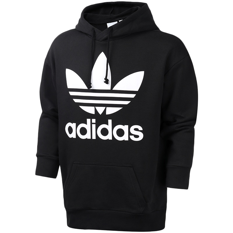 adidas阿迪达斯三叶草男装运动服休闲连帽卫衣CW1246