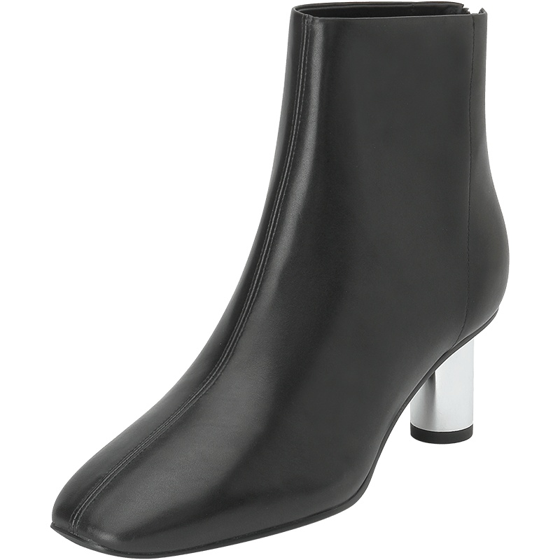 思加图2020春季新款油皮小牛皮革女皮靴9ID01AD0