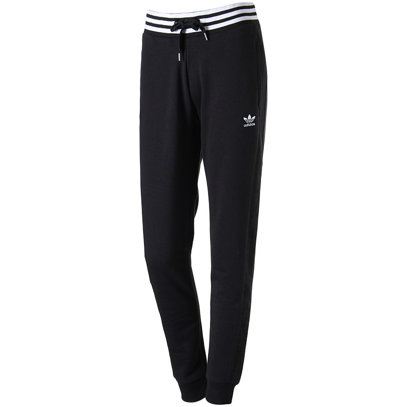 adidas阿迪达斯三叶草女子运动长裤18范冰冰同款休闲运动服CZ8334 30 CZ8334黑色