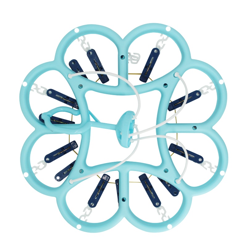 茶花 07021T 晾衣架夹子防风晾衣夹内衣晾袜子架 晒衣架 (单位:个)