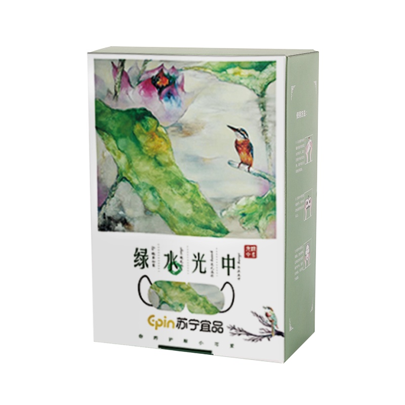 苏宁宜品亲肤绵柔无纺布长刺棉遮光睡眠舒缓疲劳蒸汽热敷护眼罩10片装