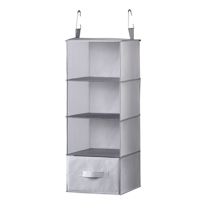 南林衣服收纳箱布艺整理箱牛津布内衣玩具储物箱子衣柜可悬挂收纳盒神器大号