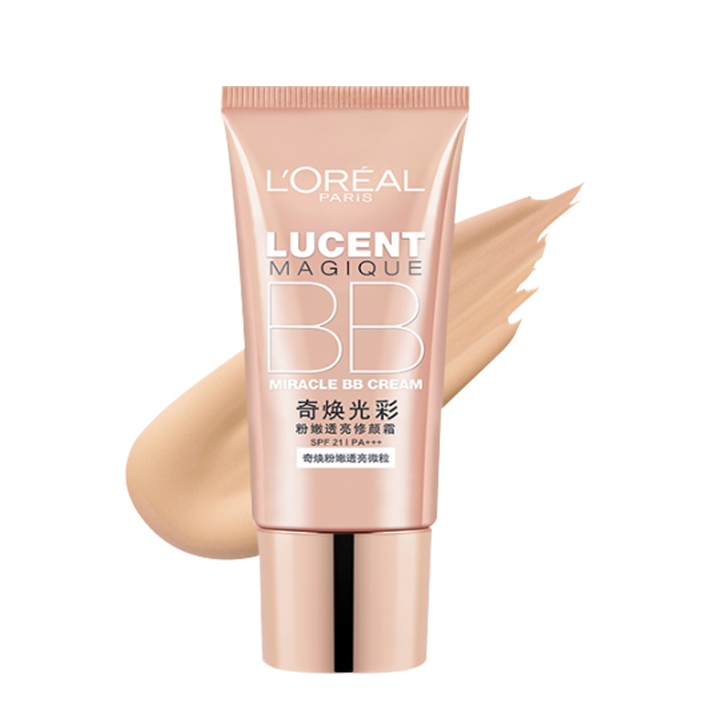 欧莱雅奇焕光彩粉嫩透亮修颜霜30mlSPF21PA+++