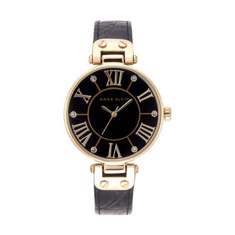 安妮克莱因（ANNE KLEIN）摩登复古系列手表女复古简约学生石英女表AK/V1396BMBK