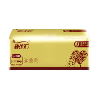 8包金装抽纸整箱家用面纸原木抽纸餐巾纸婴儿纸抽面巾纸卫生纸实惠装