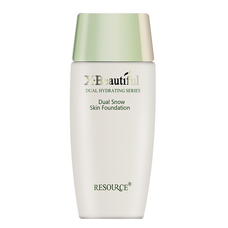 秀美资源双重粉底霜30g亮肤遮瑕保湿隔离控油专柜正品