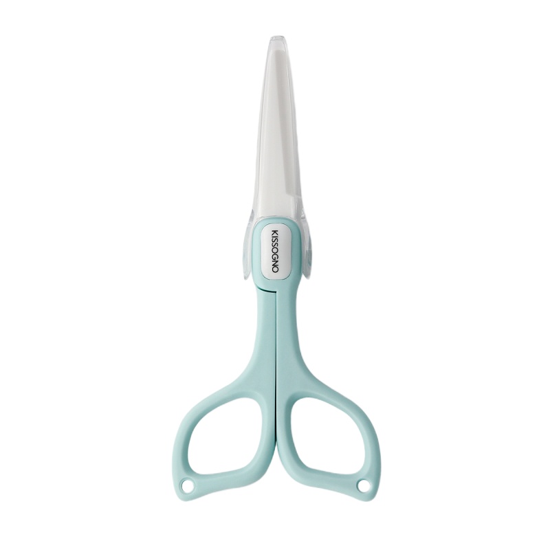 绮眠 QM020辅食剪刀宝宝食物剪刀婴儿剪刀辅食剪工具陶瓷剪刀