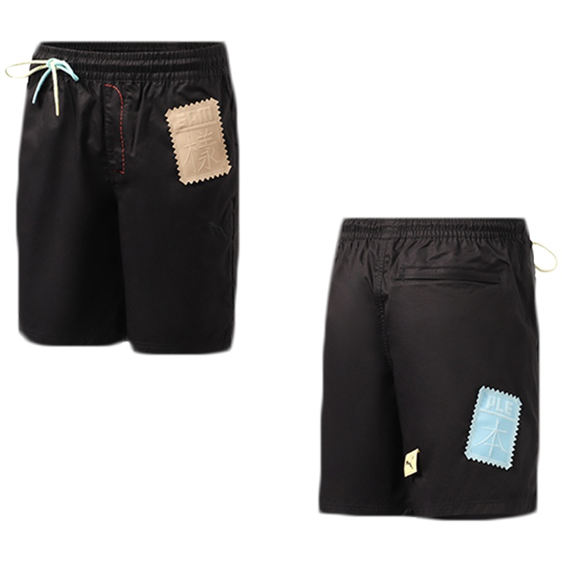 PUMA黑标男裤MICHAEL LAU WOVEN SHORTS运动裤休闲短裤531325