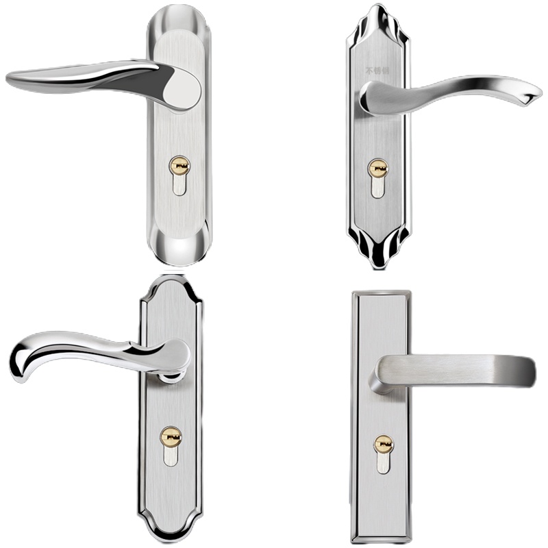 中锐智采 室内门锁套装 木门锁套装 不锈钢门锁套装