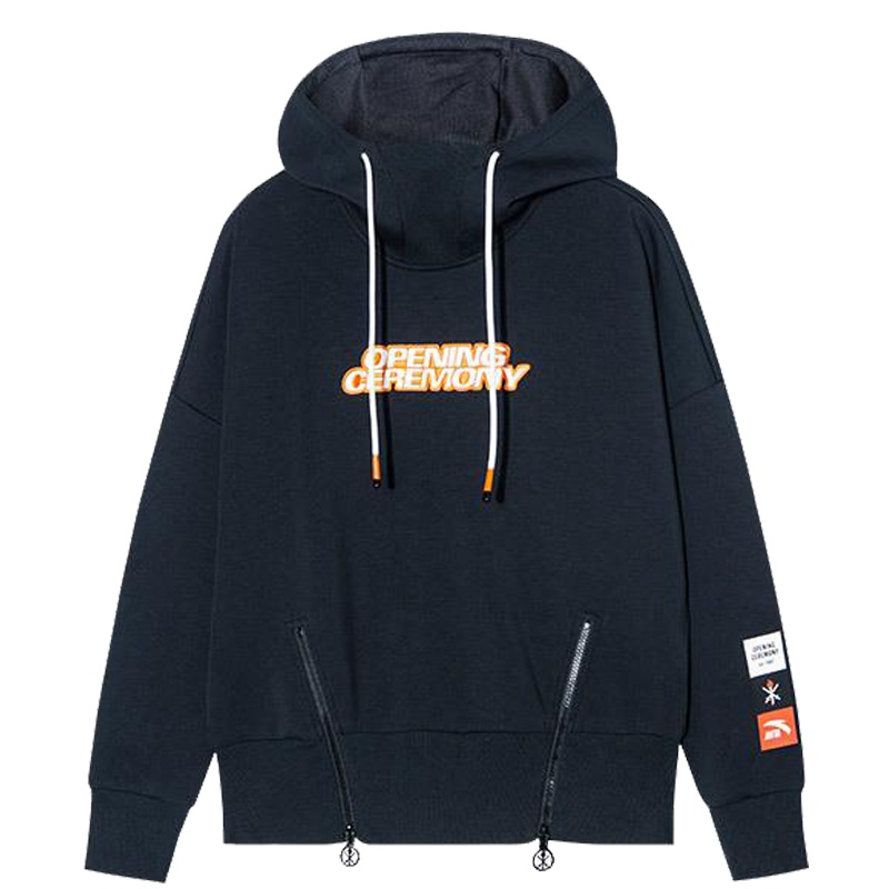 安踏儿童少年顽家纽约走秀款连帽卫衣男童装2020新款长袖35940704R