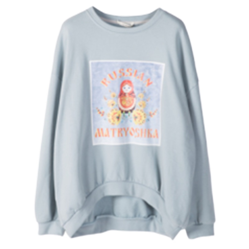 专柜同款拉贝缇卫衣女装春季薄款新款宽松韩版学生上衣外套潮ins60009418