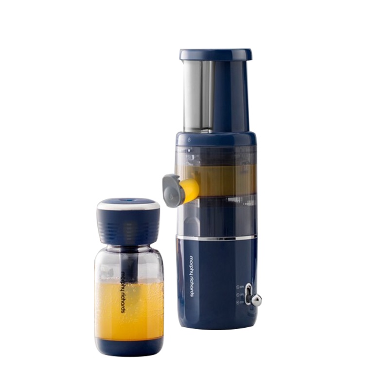 摩飞气泡原汁机家用全自动小型多功能渣汁分离水果迷你便携式榨汁MR9900蓝色