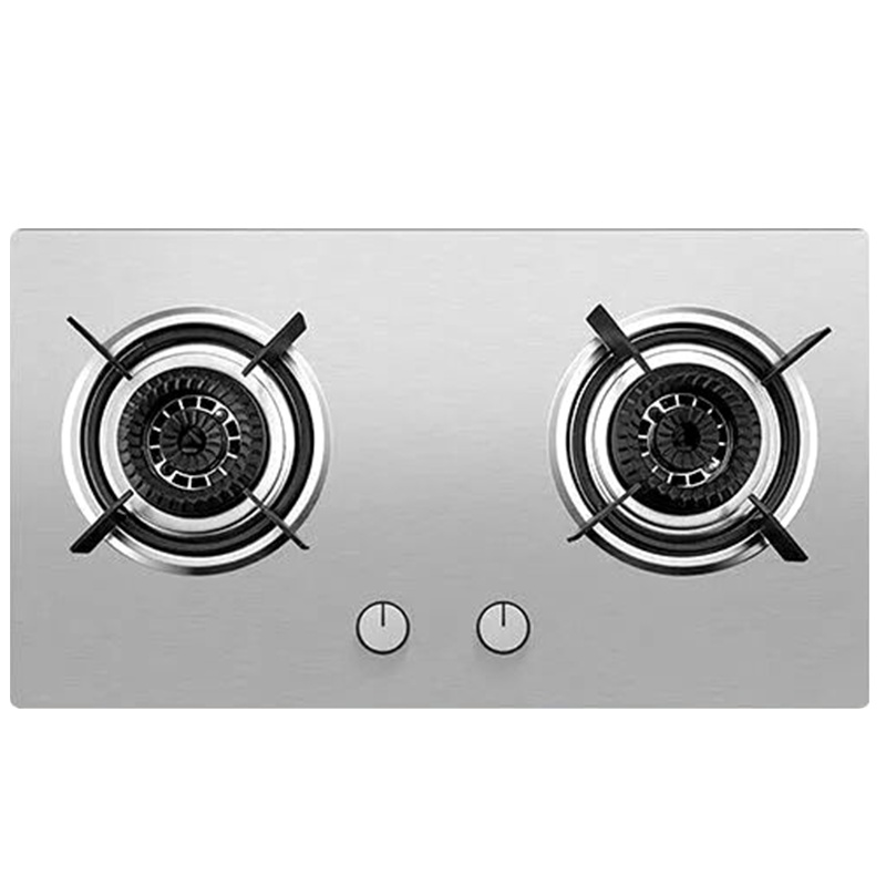 长虹 燃气灶 煤气灶双灶4.8kW大火力天然气灶家用台嵌两用不锈钢猛火灶 G21(天然气)