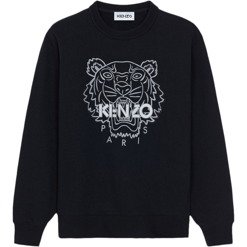 高田贤三 KENZO 女士棉质圆领长袖卫衣运动衫FB6 2SW820 4XH