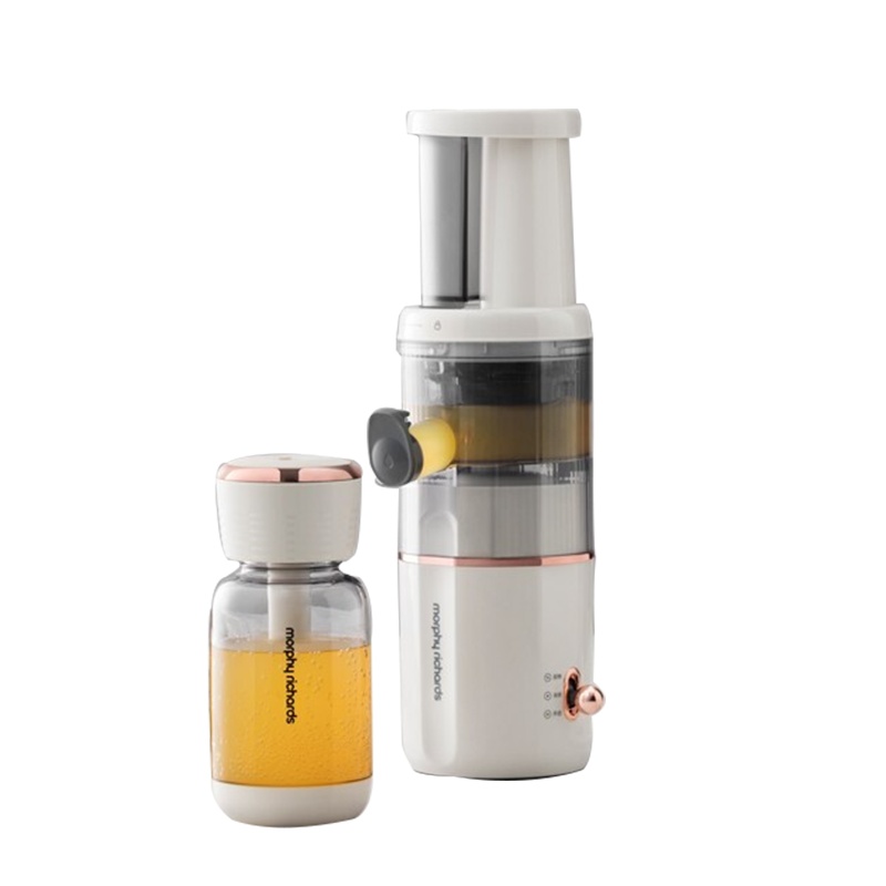 摩飞气泡原汁机家用全自动小型多功能渣汁分离水果迷你便携式榨汁MR9900白色
