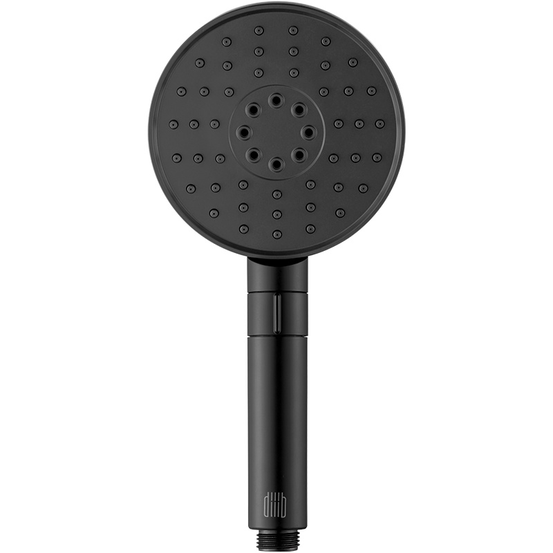 大白(diiib)小黑匠手持花洒 黑色 家用简易卫浴淋浴花洒喷头 手持喷头