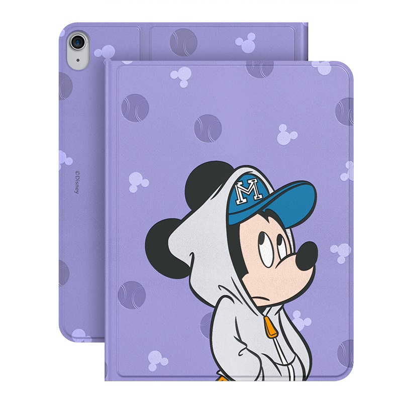 ESCASE ipad8/7保护套 2020新款ipad10.2英寸平板智能休眠保护壳轻薄防摔不伤机带笔槽迪士尼正版米奇