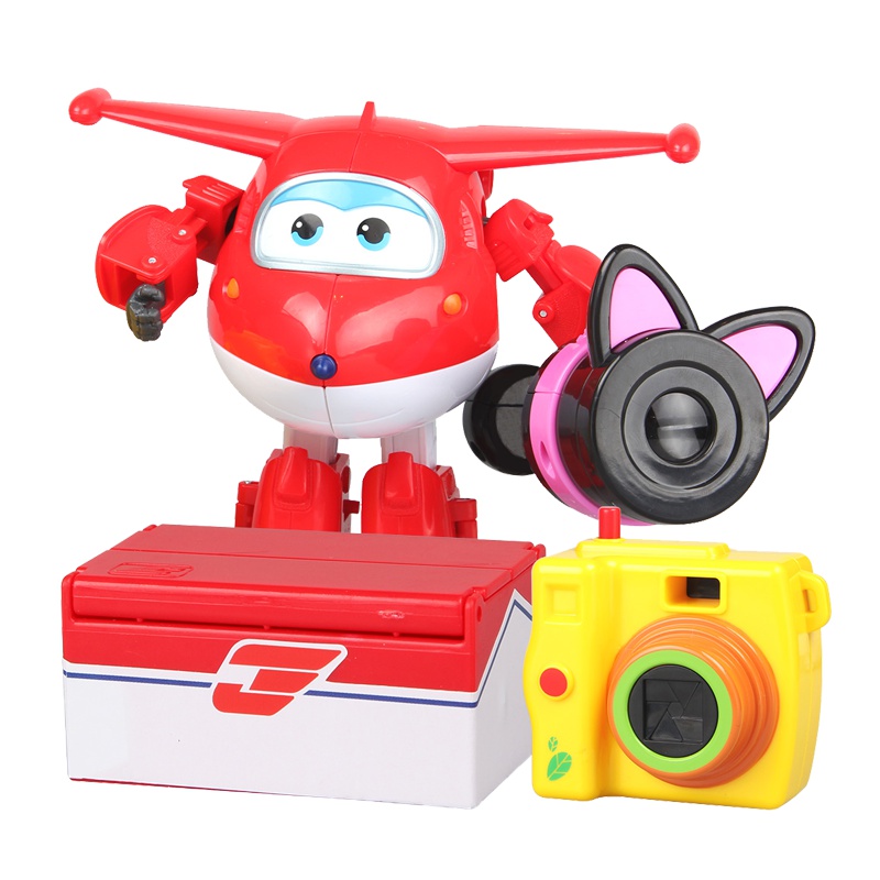 奥迪双钻(AULDEY) 超级飞侠 豪华变形 豪华版变形机器人-乐迪 720911