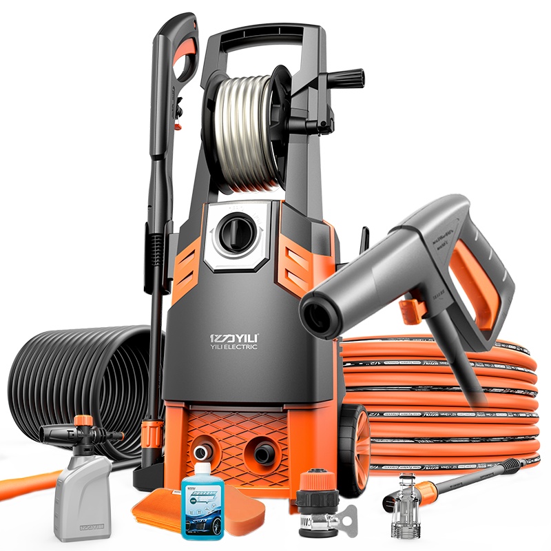 新亿力YILI家用洗车机 高压清洗机 多功能清洗机 洗车水枪 汽车用品 YLQ5461C-140B 220v