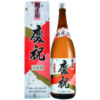 (临期特价23/8月到期)菊正宗庆祝清酒1.8L日本清酒进口洋酒生酛辛口本酿造纯米日式