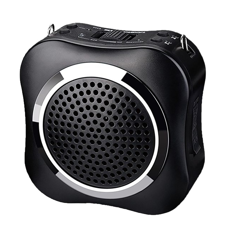 得胜 E200W 小蜜蜂蓝牙扩音器 黑色无线版 上课喇叭扩音机大功率播放器 U盘TF卡连手机音乐播放