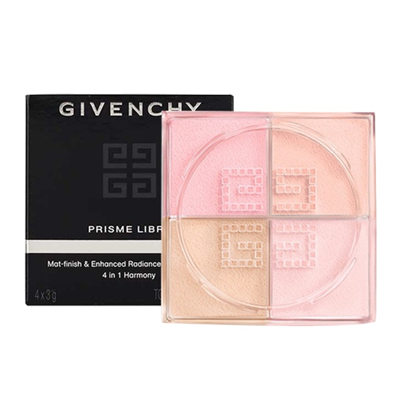 GIVENCHY 纪梵希 轻盈无痕明星四宫格散粉定妆粉蜜粉 #3号 玫瑰滤镜 3g