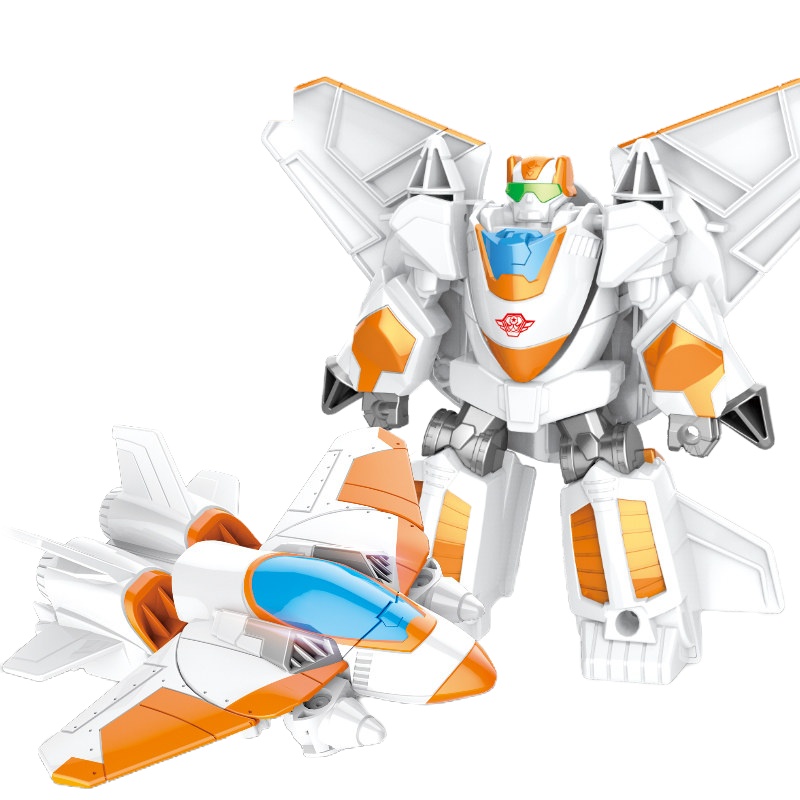 [简单级手办13cm大蜂]一步变形玩具金刚5汽车机器人模型男孩 合金拯救队_刀锋战神