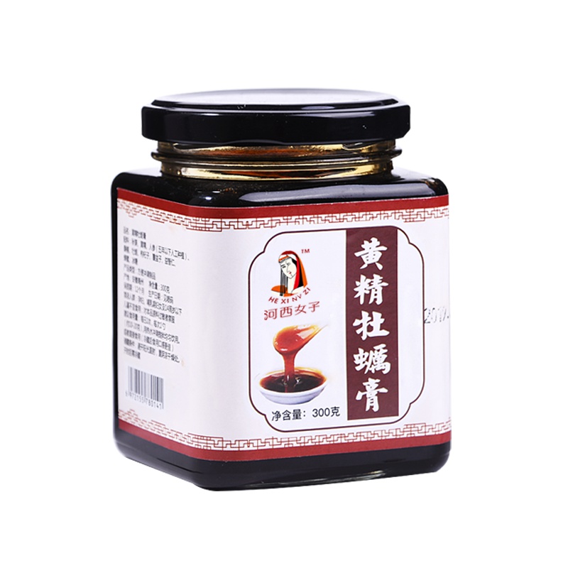 河西女子 黄精牡蛎膏300g/瓶 男性固元健体滋补调理膏 男性调理茶
